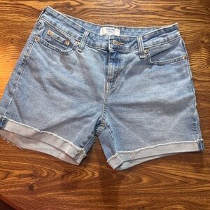 Levi's Light Blue Jean Shorts